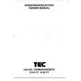 TEC 3719VT Manual de Usuario